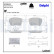 Brake pad set, disc brake LP5084EV Delphi, Thumbnail 3