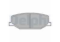 Brake Pad Set, disc brake LP527 Delphi