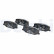 Brake Pad Set, disc brake LP527 Delphi