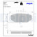 Brake Pad Set, disc brake LP527 Delphi, Thumbnail 3