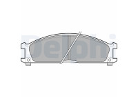 Brake Pad Set, disc brake LP543 Delphi