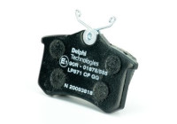 Brake Pad Set, disc brake LP571 Delphi