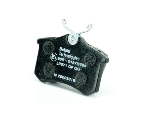 Brake Pad Set, disc brake LP571 Delphi