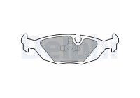 Brake Pad Set, disc brake LP576 Delphi