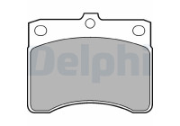 Brake Pad Set, disc brake LP578 Delphi
