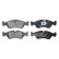 Brake Pad Set, disc brake LP585 Delphi, Thumbnail 3