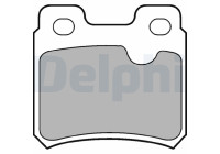 Brake Pad Set, disc brake LP586 Delphi