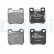 Brake Pad Set, disc brake LP590 Delphi, Thumbnail 3