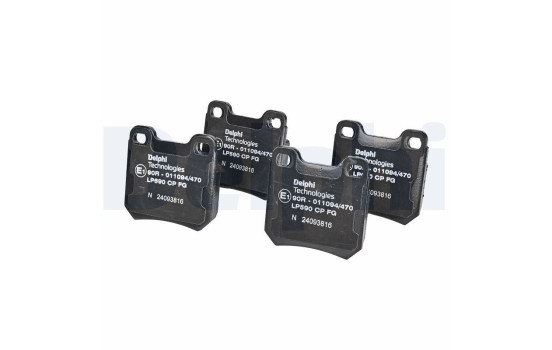 Brake Pad Set, disc brake LP590 Delphi