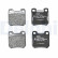 Brake Pad Set, disc brake LP590 Delphi, Thumbnail 2
