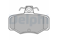 Brake Pad Set, disc brake LP617 Delphi