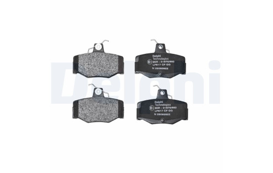 Brake Pad Set, disc brake LP617 Delphi, Image 2