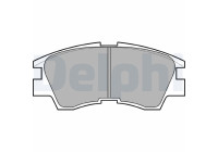 Brake Pad Set, disc brake LP633 Delphi