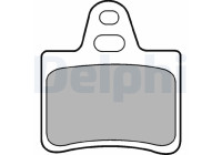 Brake Pad Set, disc brake LP655 Delphi