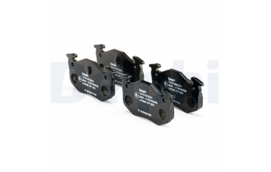 Brake Pad Set, disc brake LP699 Delphi, Image 4