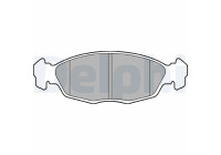 Brake Pad Set, disc brake LP702 Delphi