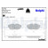 Brake Pad Set, disc brake LP702 Delphi, Thumbnail 4