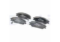 Brake Pad Set, disc brake LP704 Delphi