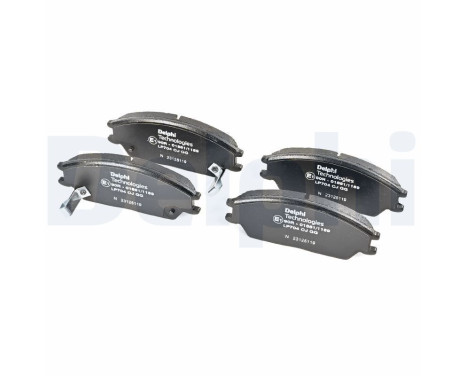 Brake Pad Set, disc brake LP704 Delphi