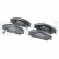 Brake Pad Set, disc brake LP704 Delphi