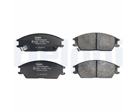 Brake Pad Set, disc brake LP704 Delphi, Image 2