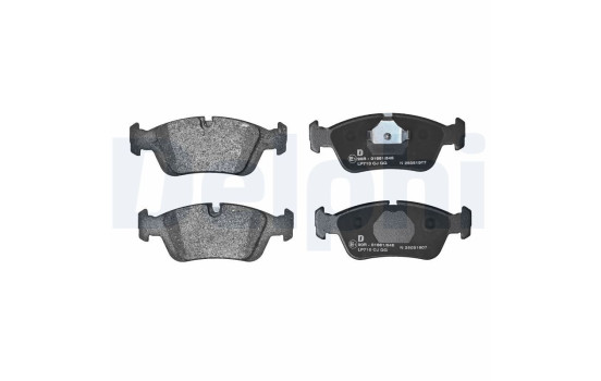 Brake Pad Set, disc brake LP710 Delphi, Image 2