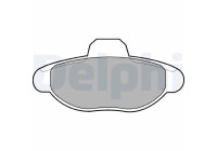 Brake Pad Set, disc brake LP771 Delphi