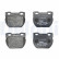 Brake Pad Set, disc brake LP777 Delphi, Thumbnail 3
