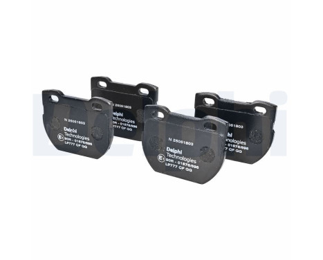 Brake Pad Set, disc brake LP777 Delphi