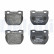 Brake Pad Set, disc brake LP777 Delphi, Thumbnail 2