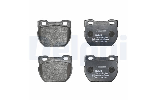 Brake Pad Set, disc brake LP777 Delphi, Image 2