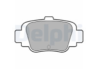 Brake Pad Set, disc brake LP780 Delphi