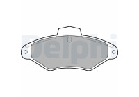 Brake Pad Set, disc brake LP787 Delphi