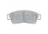 Brake pad set, disc brake LP789 Delphi