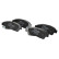 Brake pad set, disc brake LP789 Delphi, Thumbnail 2