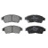 Brake pad set, disc brake LP789 Delphi, Thumbnail 3
