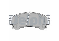Brake Pad Set, disc brake LP801 Delphi