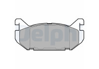Brake Pad Set, disc brake LP802 Delphi