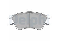 Brake Pad Set, disc brake LP809 Delphi