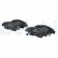 Brake Pad Set, disc brake LP809 Delphi, Thumbnail 2