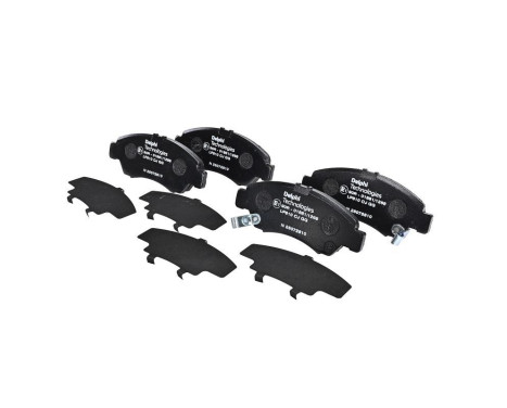 Brake Pad Set, disc brake LP810 Delphi, Image 2