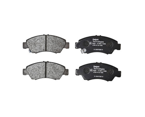 Brake Pad Set, disc brake LP810 Delphi, Image 3