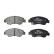 Brake Pad Set, disc brake LP810 Delphi, Thumbnail 3