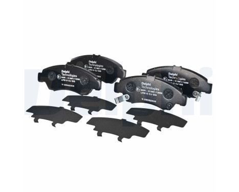 Brake Pad Set, disc brake LP810 Delphi, Image 2