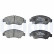 Brake Pad Set, disc brake LP810 Delphi, Thumbnail 3