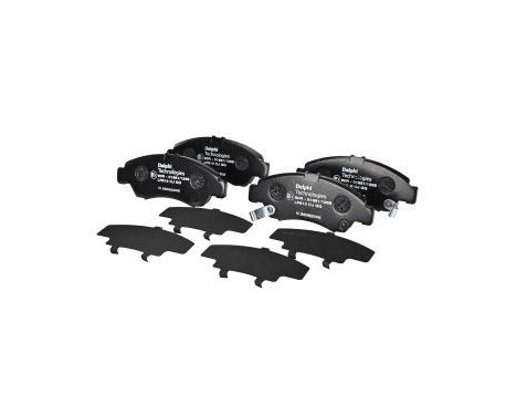 Brake Pad Set, disc brake LP810 Delphi