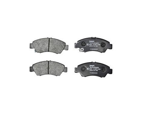 Brake Pad Set, disc brake LP810 Delphi, Image 2