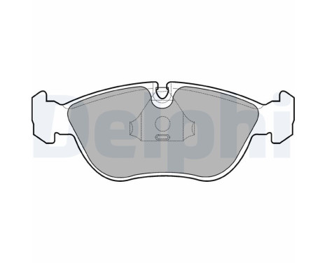 Brake Pad Set, disc brake LP839 Delphi