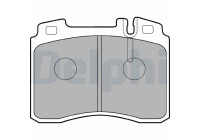 Brake Pad Set, disc brake LP844 Delphi