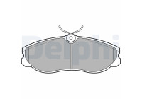 Brake Pad Set, disc brake LP847 Delphi